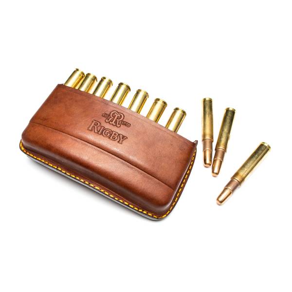 Rigby Patronen-Grtelfutteral Quick Load Leather Bullet...