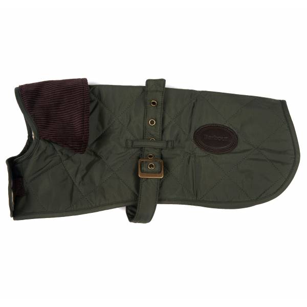 Barbour Hundemantel Quilted, Farbe Olive