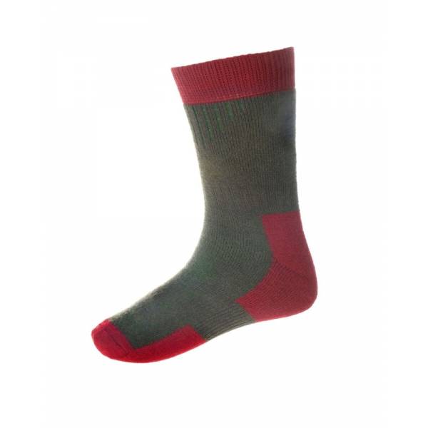 Herren-Socke Glen, Farbe Spruce / Brick Red Large Gr. 45 - 48