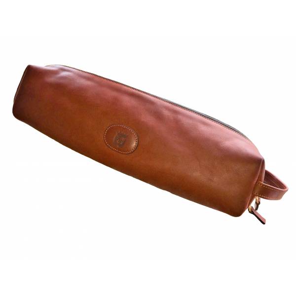 Optik-Schutztasche mit Reiverschluss, Lnge 41 cm Honey