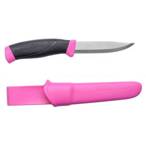 Mora-Messer mit Gut Grambow Label Pink
