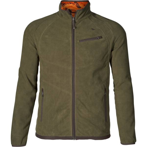 Wendejacke Vantage aus Fleece, Farbe Pine Green/InVis Orange Blaze 3XL