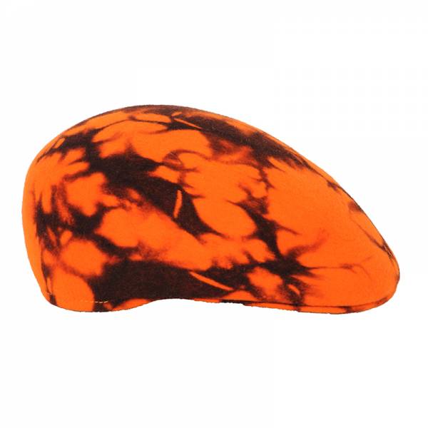 Filzcap mit Ohrenklappen, Farbe Tarn Orange