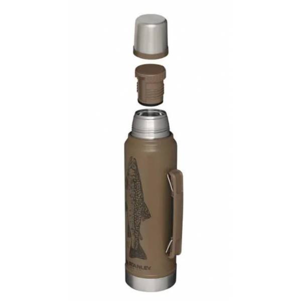 Thermos-Flasche Stanley Classic Bottle 1,0 L, Olive