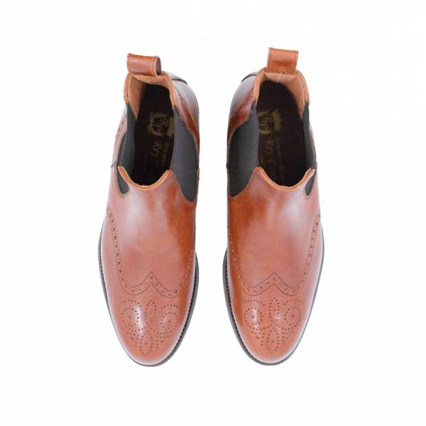 Rey Pavon Herren Schuh Botin Texas, Farbe Braun/Grn 45