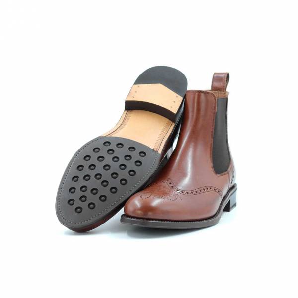 Rey Pavon Herren Schuh Botin Texas, Farbe Braun/Grn 45