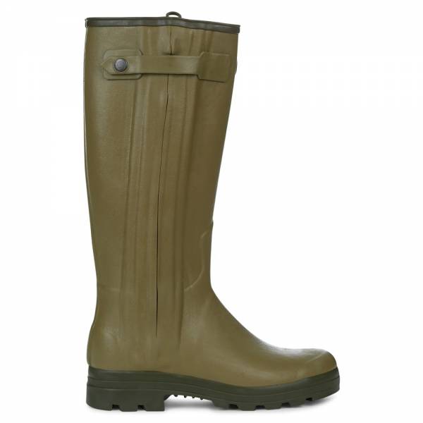 Le Chameau Herren Gummistiefel Chasseur Cuir 44