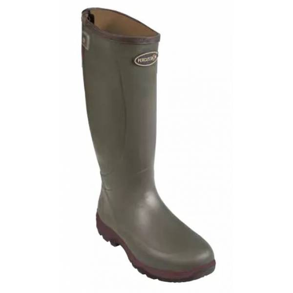 Percussion Gummistiefel Oxford, Farbe Khaki 38