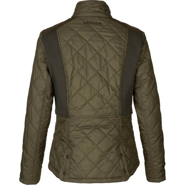 Hrkila Damen Steppjacke Ailsa, Farbe Willow green 42