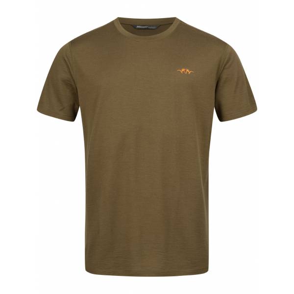 Blaser Herren T-Shirt Base 160, Farbe Dunkel Oliv 3XL