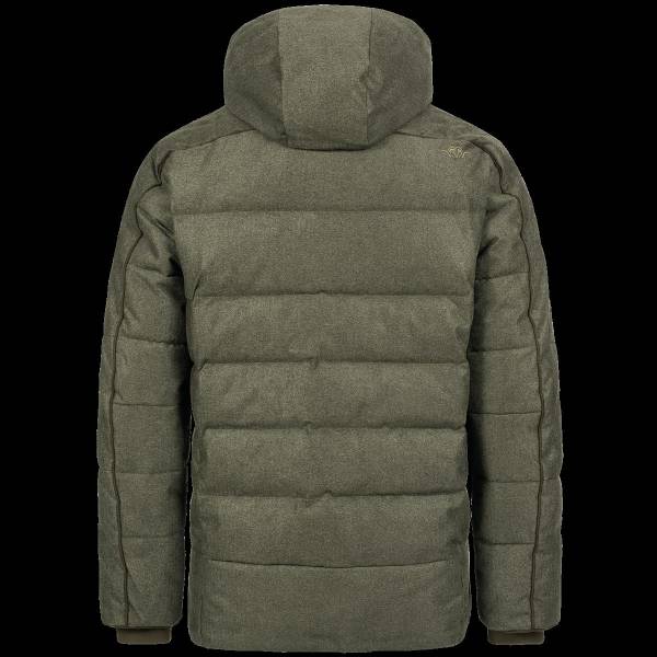 Blaser Herren Daunenjacke Vintage Radiation, Farbe Olive/Schwarz S