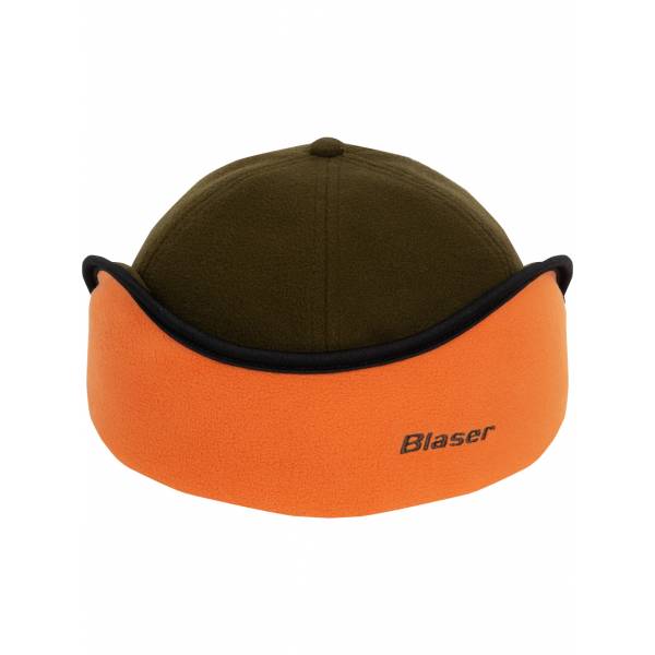 Blaser Insulated Kappe, Farbe Dunkelbraun/Orange S/M