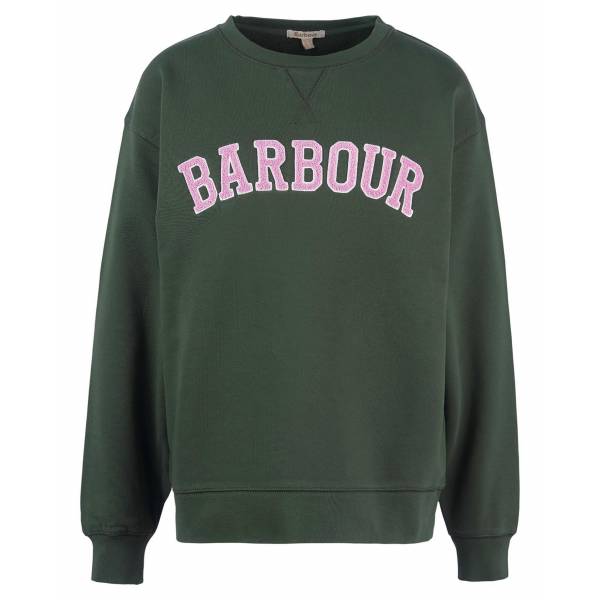 Barbour Damenpullover Northumberland, Farbe Olive 38
