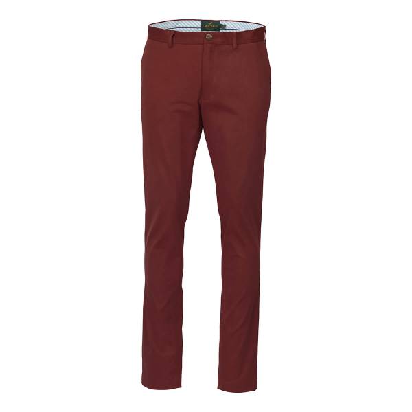 Herren Chinohose Lumley, Farbe Wine 54