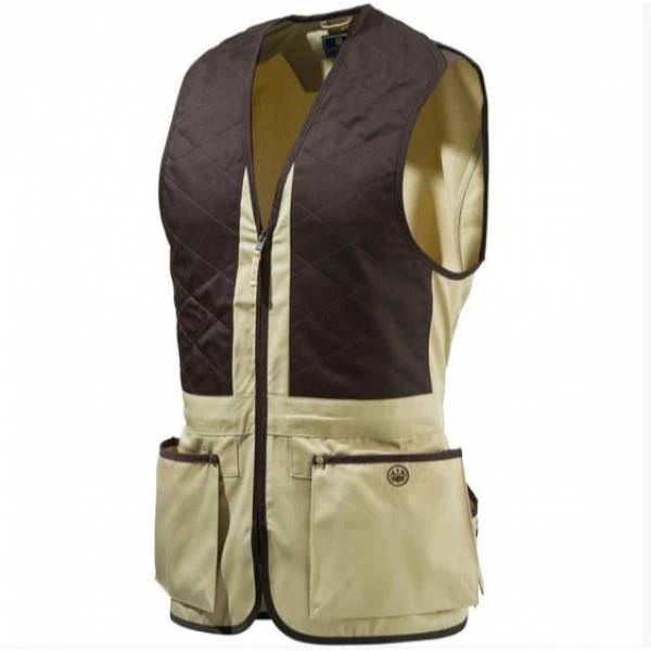 Beretta Schieweste Universal, Farbe Beige/Braun XL