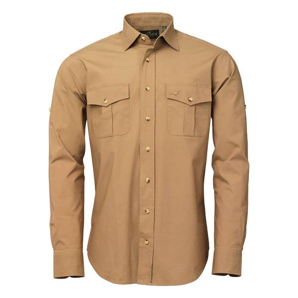 Laksen Herrenhemd Nairobi, Farbe Desert Sand 3XL