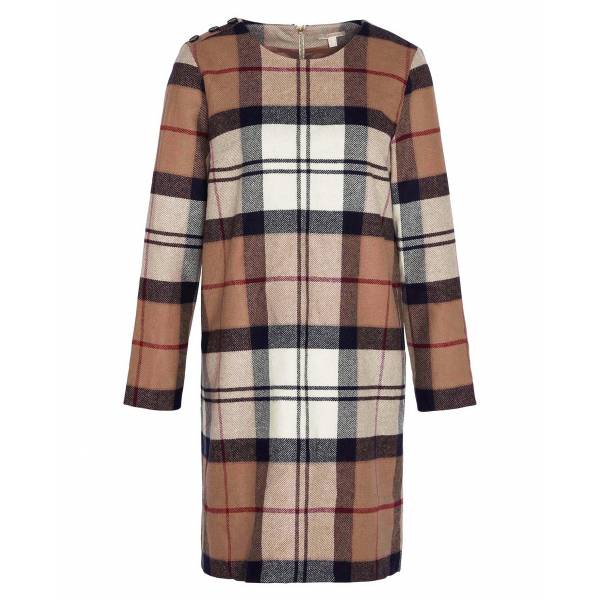 Barbour Kleid Nancy, Farbe Hessian Tartan 40