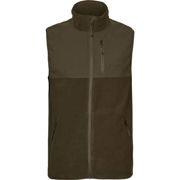 Hrkila Herren Fleeceweste Fjell Farbe Hunting green/Willow green M