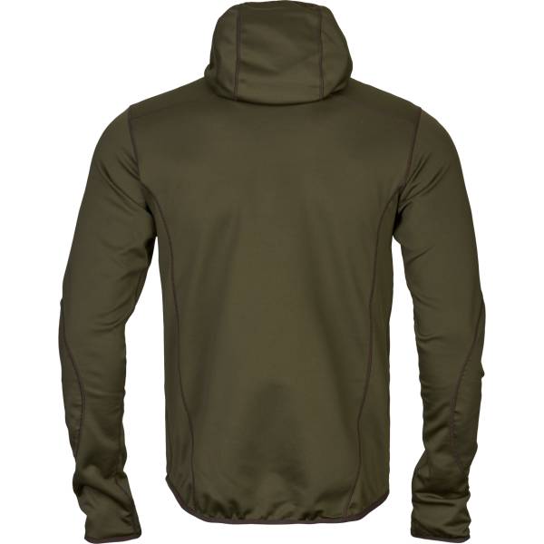 Hrkila Herren Fleece Kapuzenjacke Deerstalker Farbe Willow green L