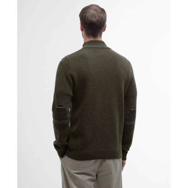 Barbour Holden Half Zip Olive XL