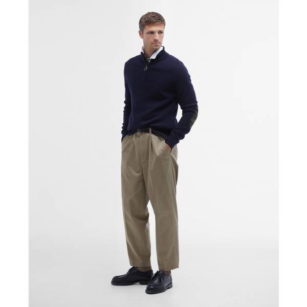 Barbour Holden Hal Zip Navy