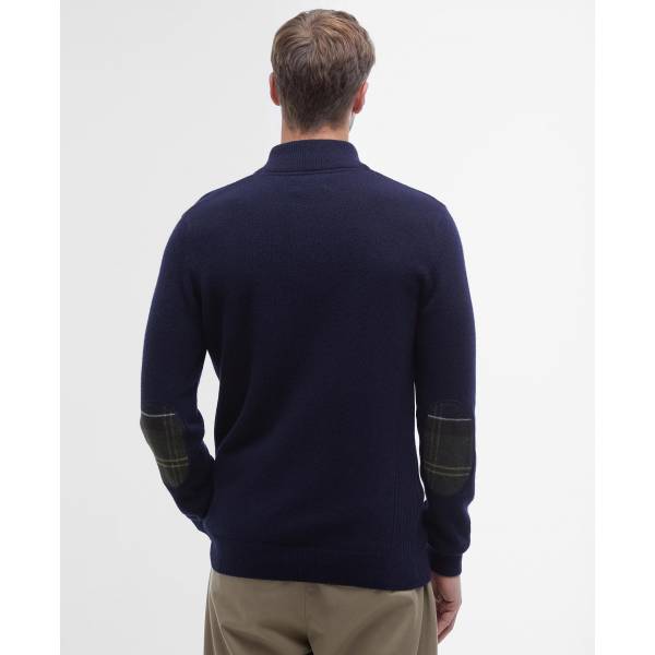 Barbour Holden Hal Zip Navy