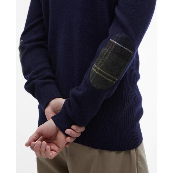 Barbour Holden Hal Zip Navy