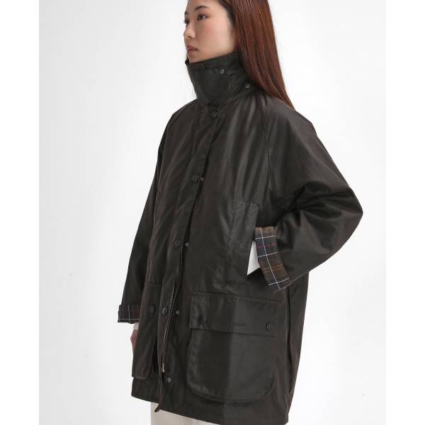 Barbour Wachsjacke Beaufort Olive Classic 14