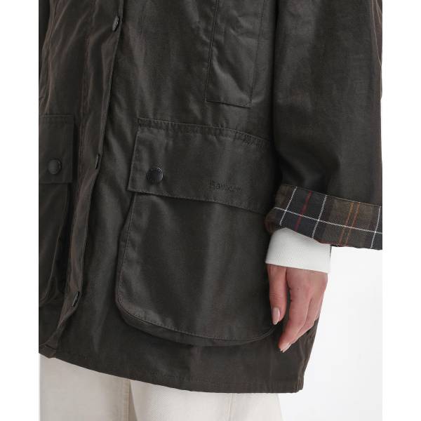 Barbour Wachsjacke Beaufort Olive Classic 14
