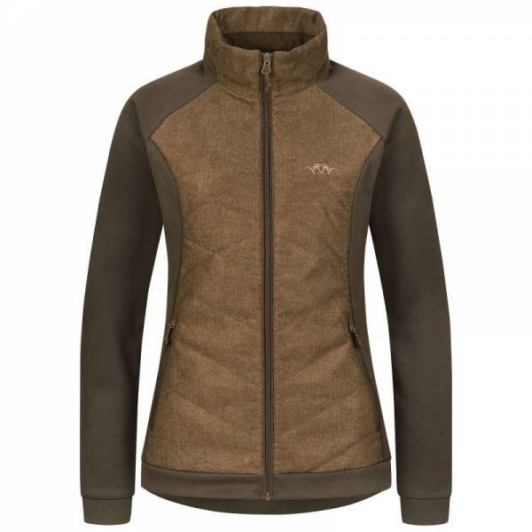 Blaser Damen Fleecejacke Kora, Farbe Dunkelbraun 42