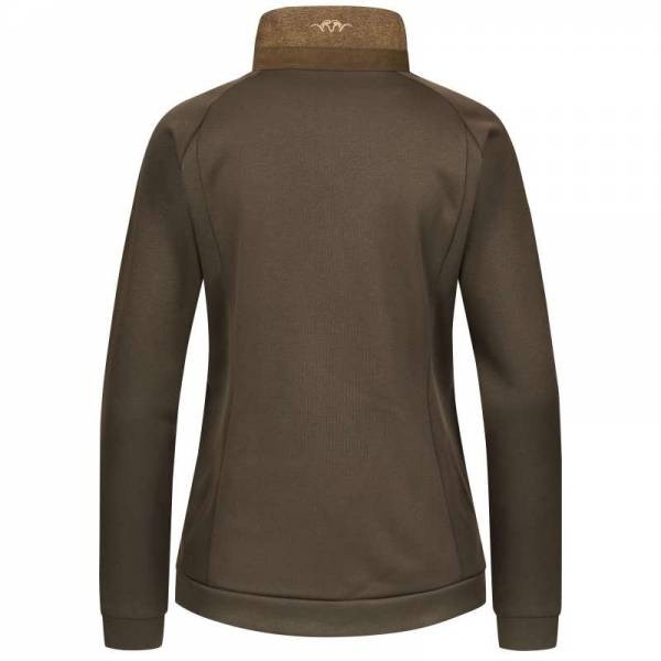 Blaser Damen Fleecejacke Kora, Farbe Dunkelbraun 42