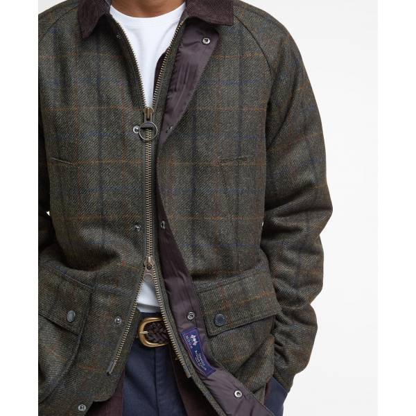 Barbour Bedale Wool Brown