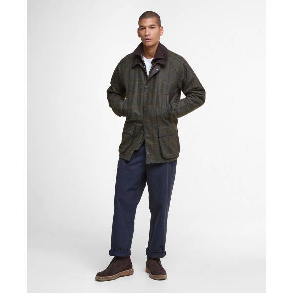 Barbour Bedale Wool Brown