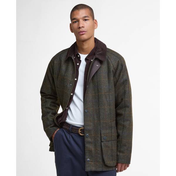 Barbour Bedale Wool Brown