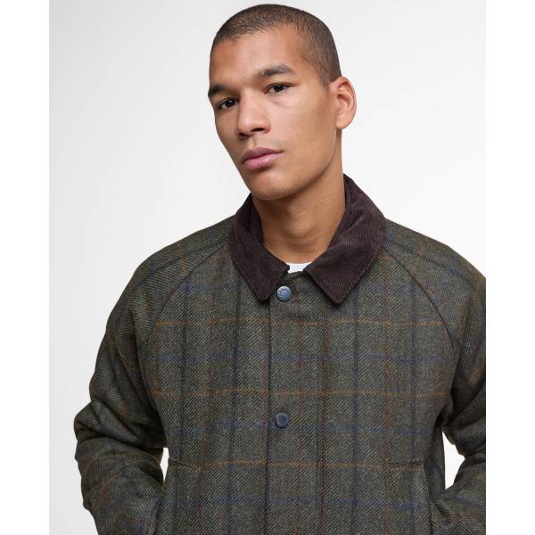 Barbour Bedale Wool Brown