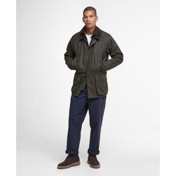 Barbour Bedale Wool Brown S