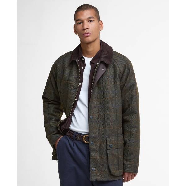 Barbour Bedale Wool Brown S