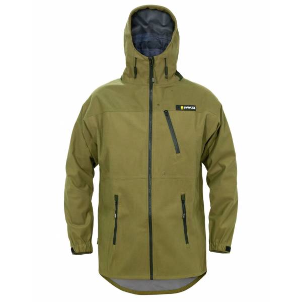 Swazi Ibex Jacke Tussock Green