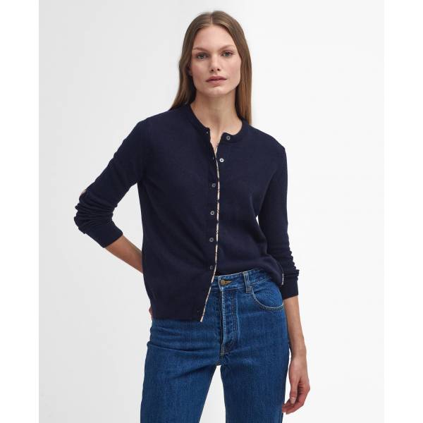 Barbour Cardigan Pendle Navy