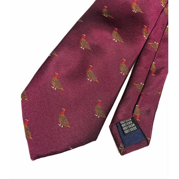 Krawatte The Grouse Collection, Farbe Moorheather, Sammler-Edition