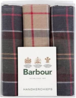Barbour Taschentücher 3-Pack