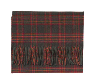 Laksen Angora-Schal Clyde, Farbe Checks