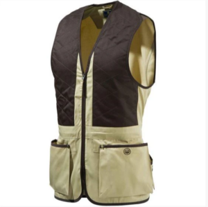 Beretta Schießweste Universal, Farbe Beige/Braun