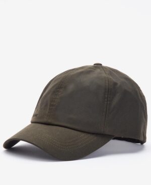 Barbour Wax Sports Cap, Farbe Olive