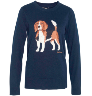 Barbour Pullover Fareham, Farbe Navy