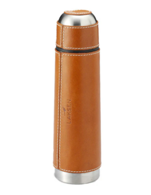 Laksen Thermosflasche Lederbezug