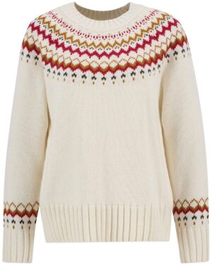 Barbour Tidale Knitted Jumper Cloud