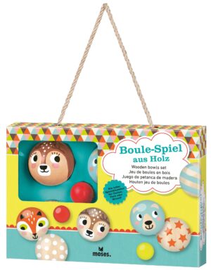Dominicus Moses Boule-Spiel aus Holz