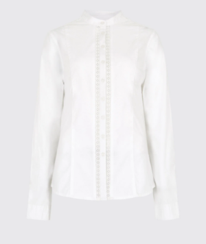 Dubarry Damenbluse Waterlily, Farbe White