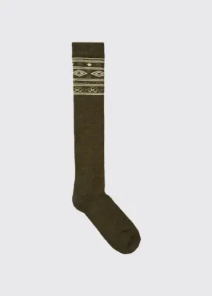 Dubarry Kniestrümpfe Rolestown, Farbe Olive 35-39